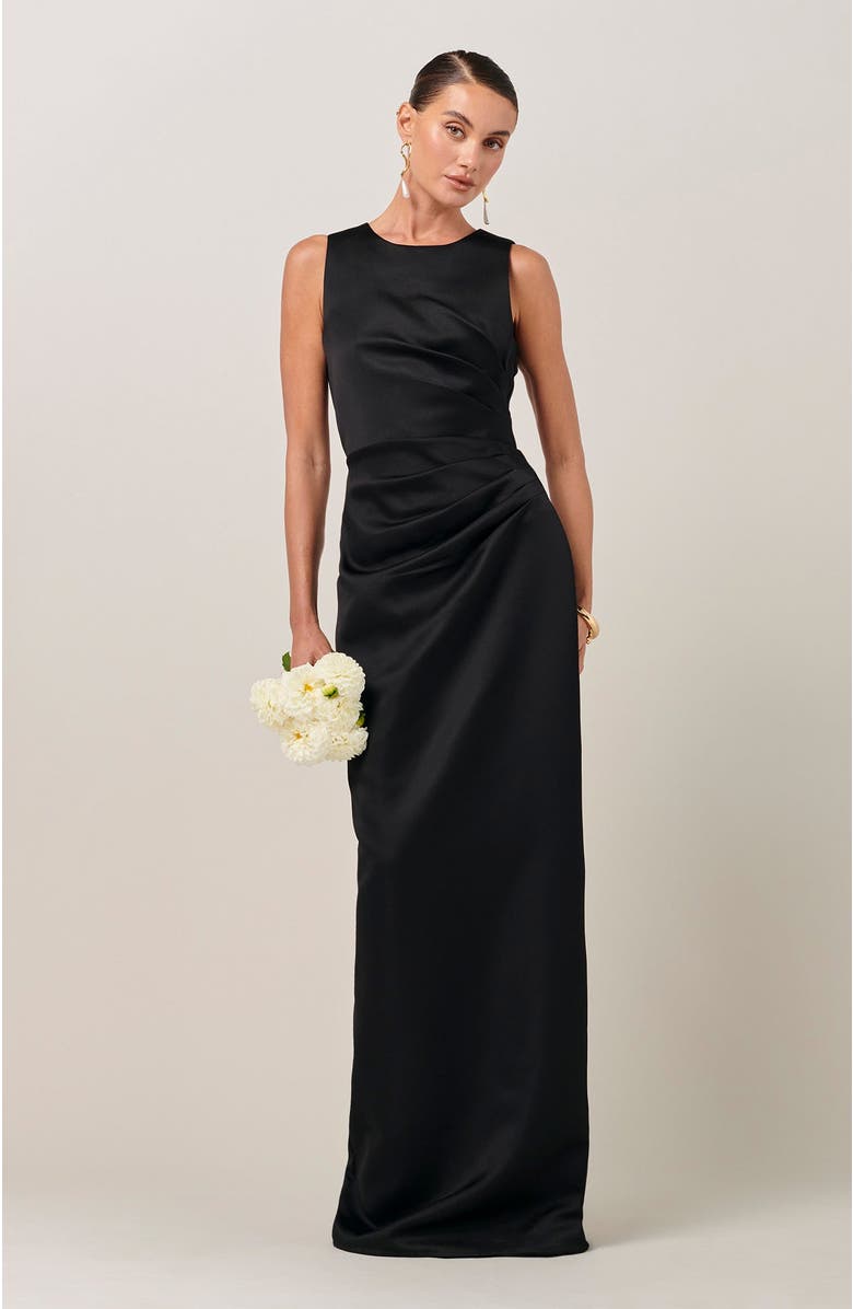 BWLDR Estrella Gown, Main, color, Black