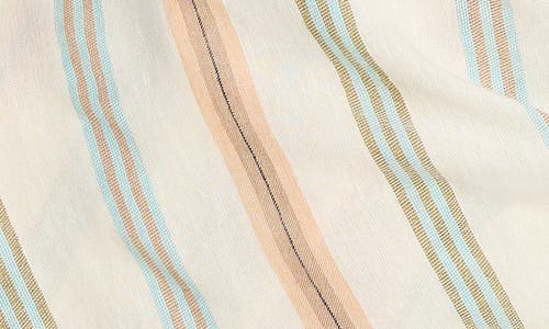 Nic + Zoe Nic+zoe Weekly Wrap Stripe Wrap Top In Neutral Multi