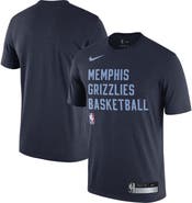 Nike Men's Nike Navy Memphis Grizzlies 2023/24 Sideline Legend Performance Practice T-Shirt