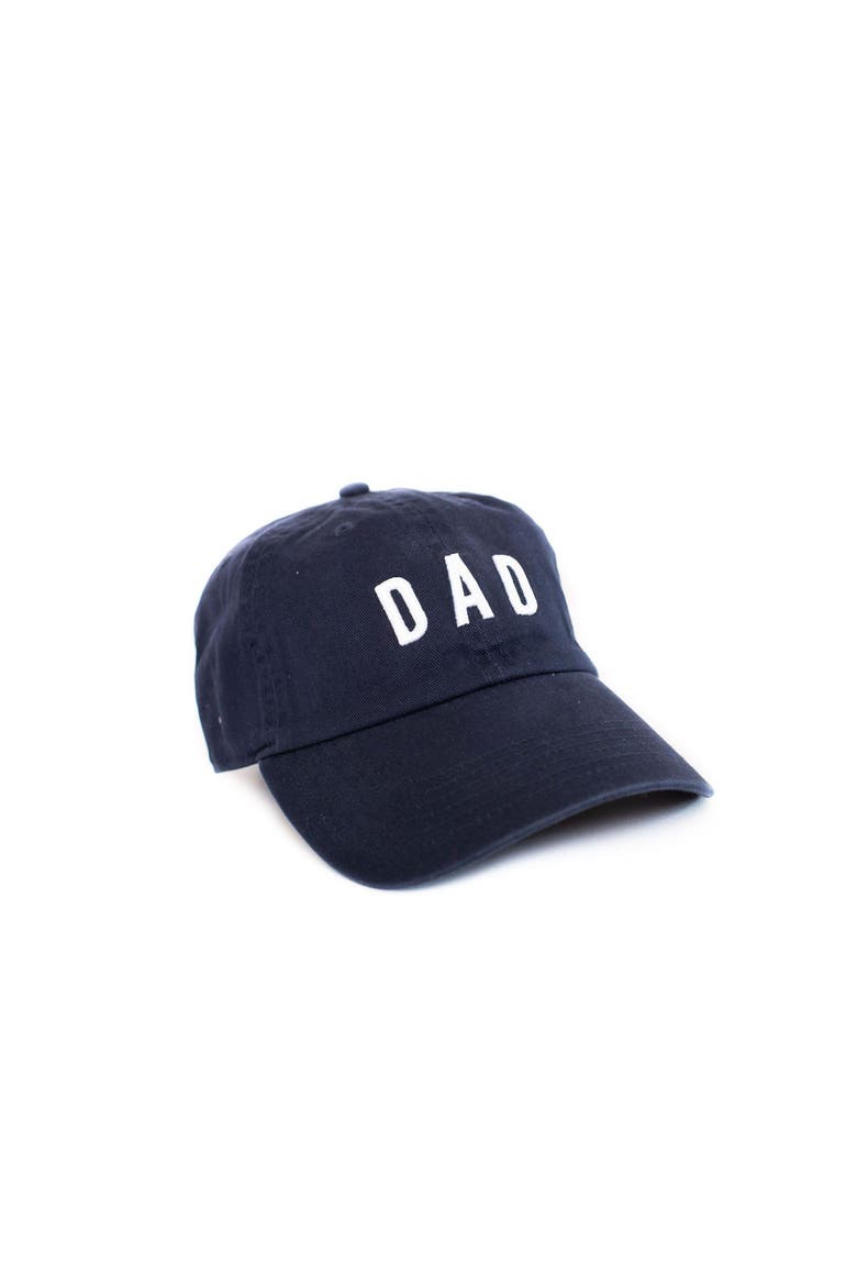 Dad Baseball Hat, Alternate, color, Navy