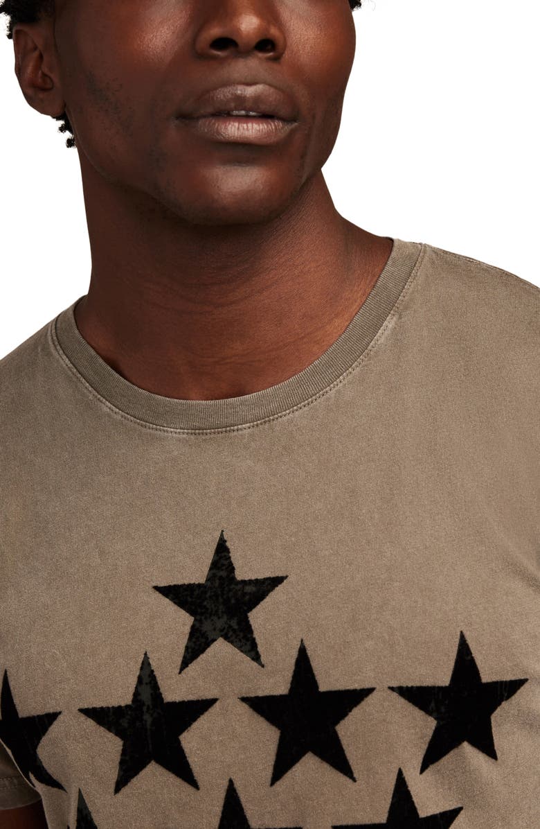 Lucky Brand Army Stars Cotton Graphic T-Shirt, Alternate, color, 