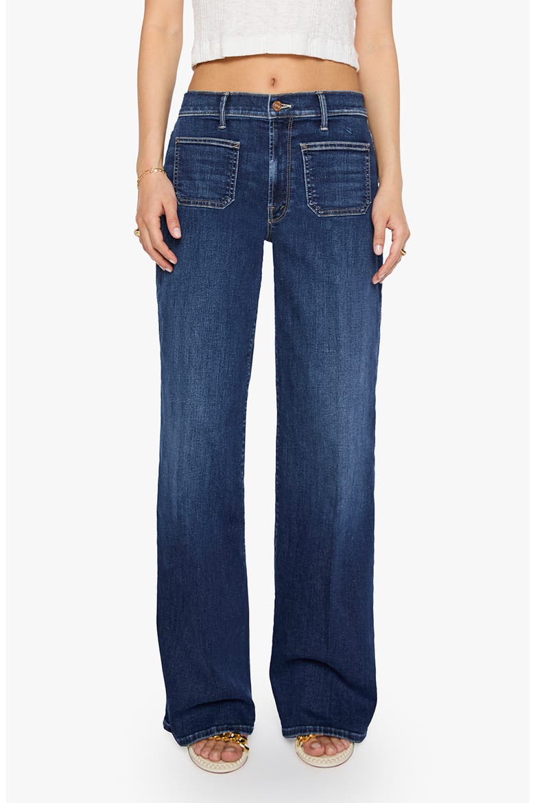The Lil Patch Pocket Mid Rise Wide Leg Jeans, Main, color, BACKSTAGE PASS