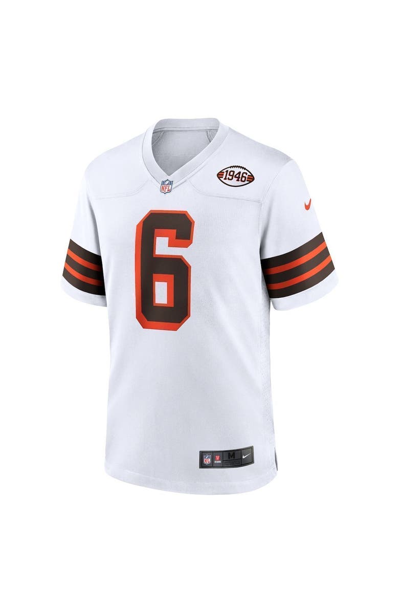 Nike Men's Nike Baker Mayfield White Cleveland Browns 1946 Collection Alternate Game Jersey, Alternate, color, 