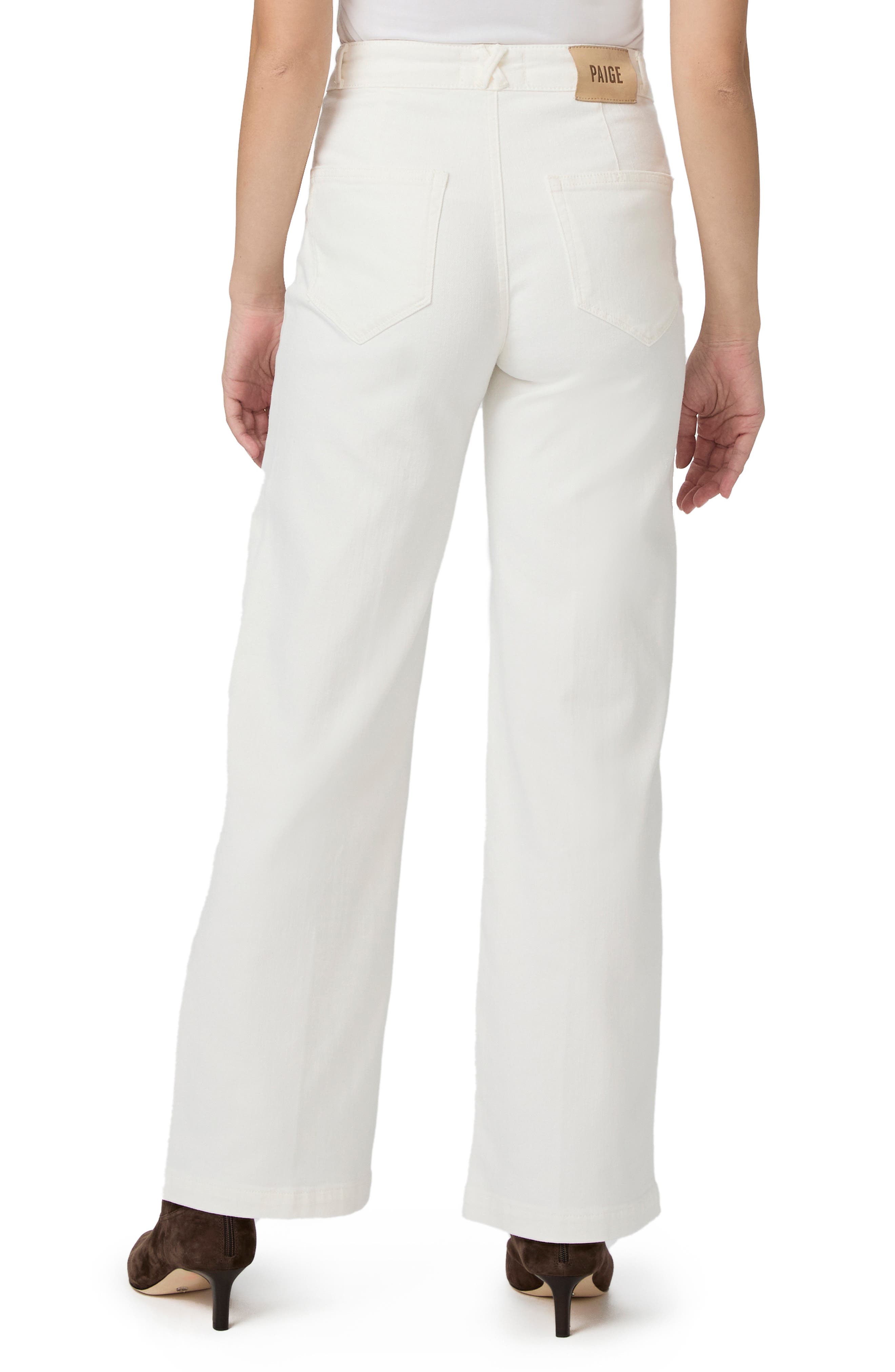 Anessa Patch Pocket High Waist Wide Leg Jeans - image 2