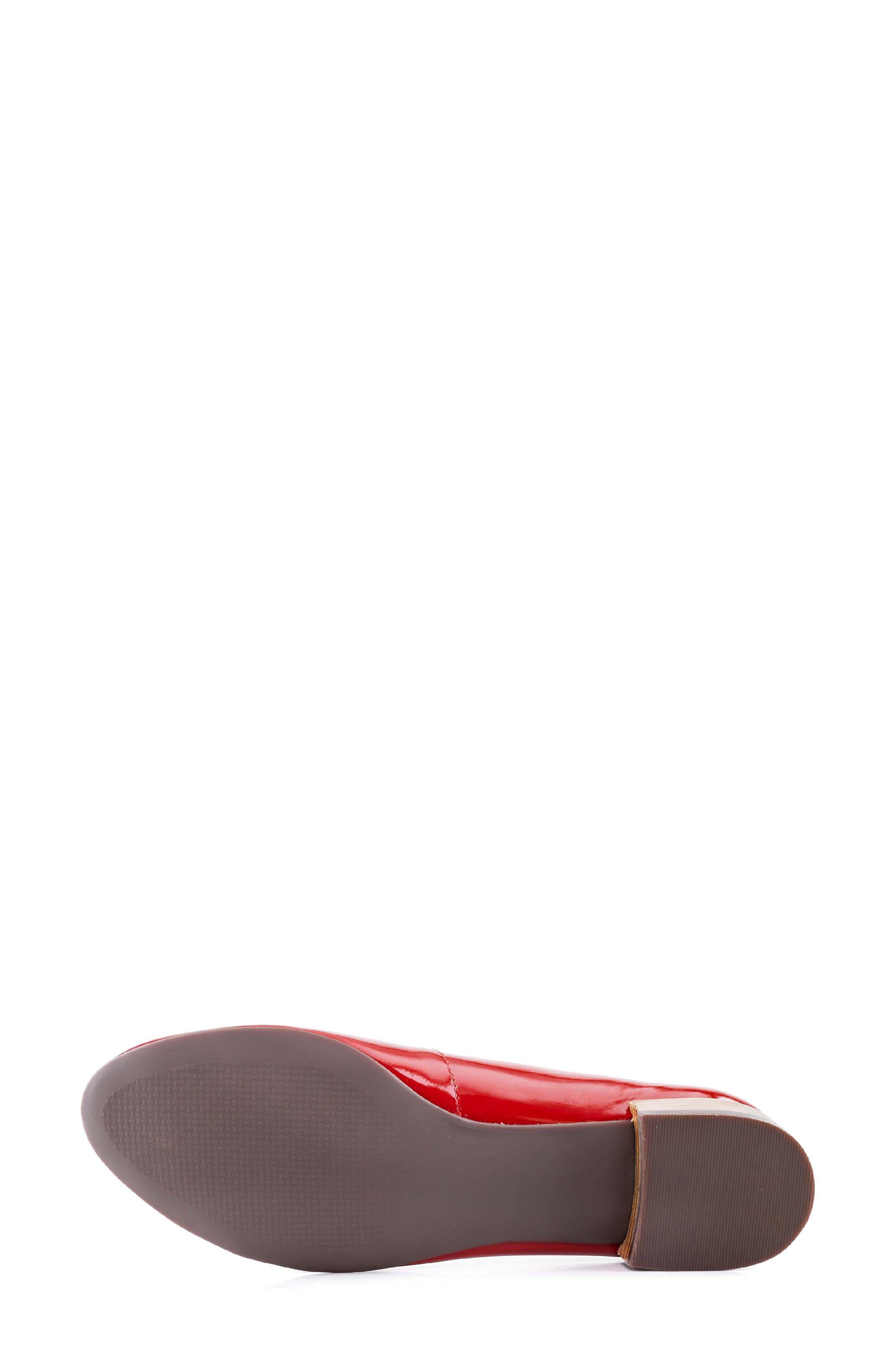 Madison Leather Flat, Alternate, color, CAMPARI PATENT
