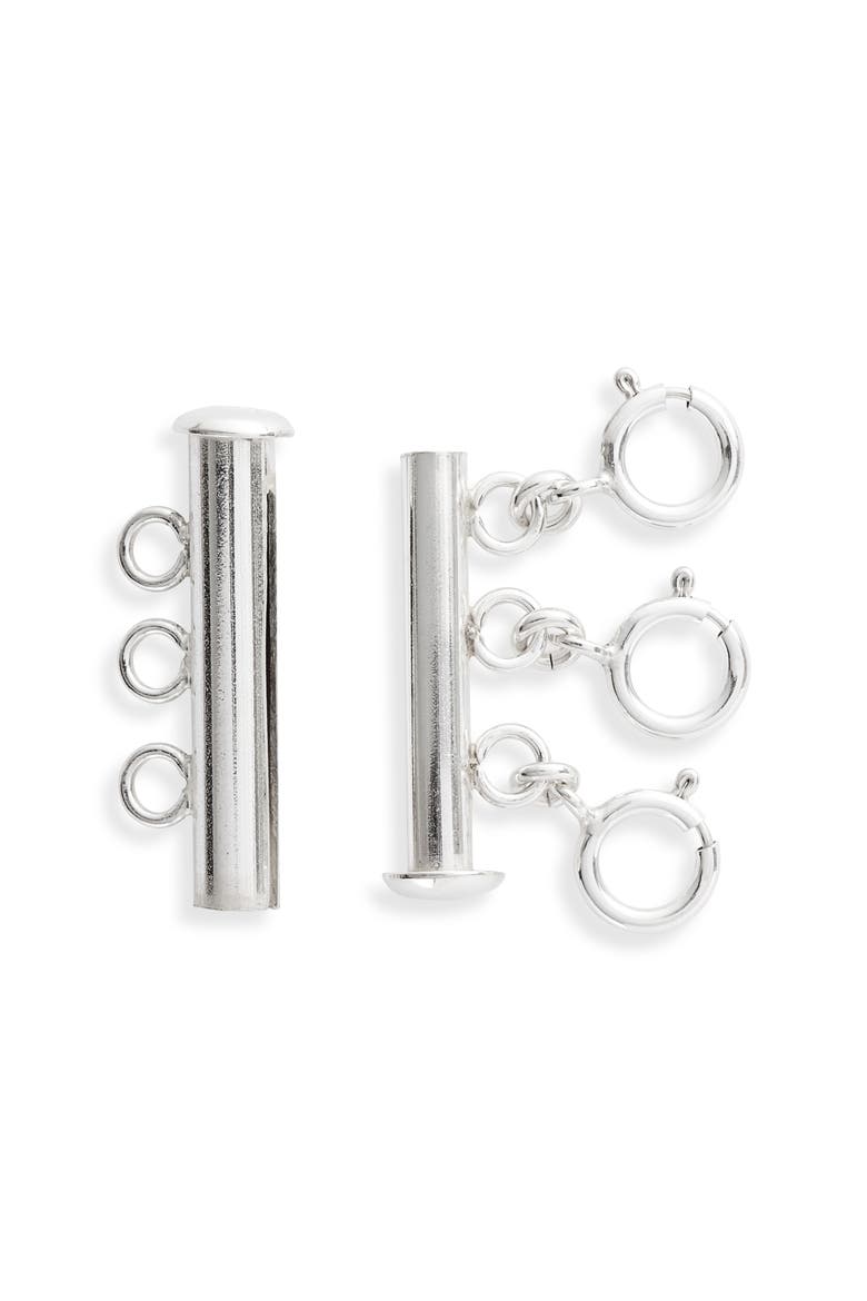 Layered Necklace Detangler, Alternate, color, SILVER