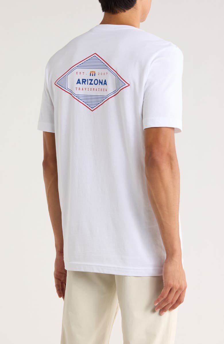 TravisMathew Boynton Canyon Graphic T-Shirt, Alternate, color, White