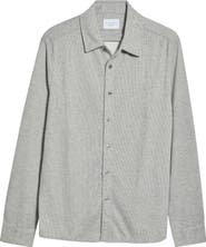 7 Diamonds Generation™ Pinstripe Double Knit Button-Up Shirt