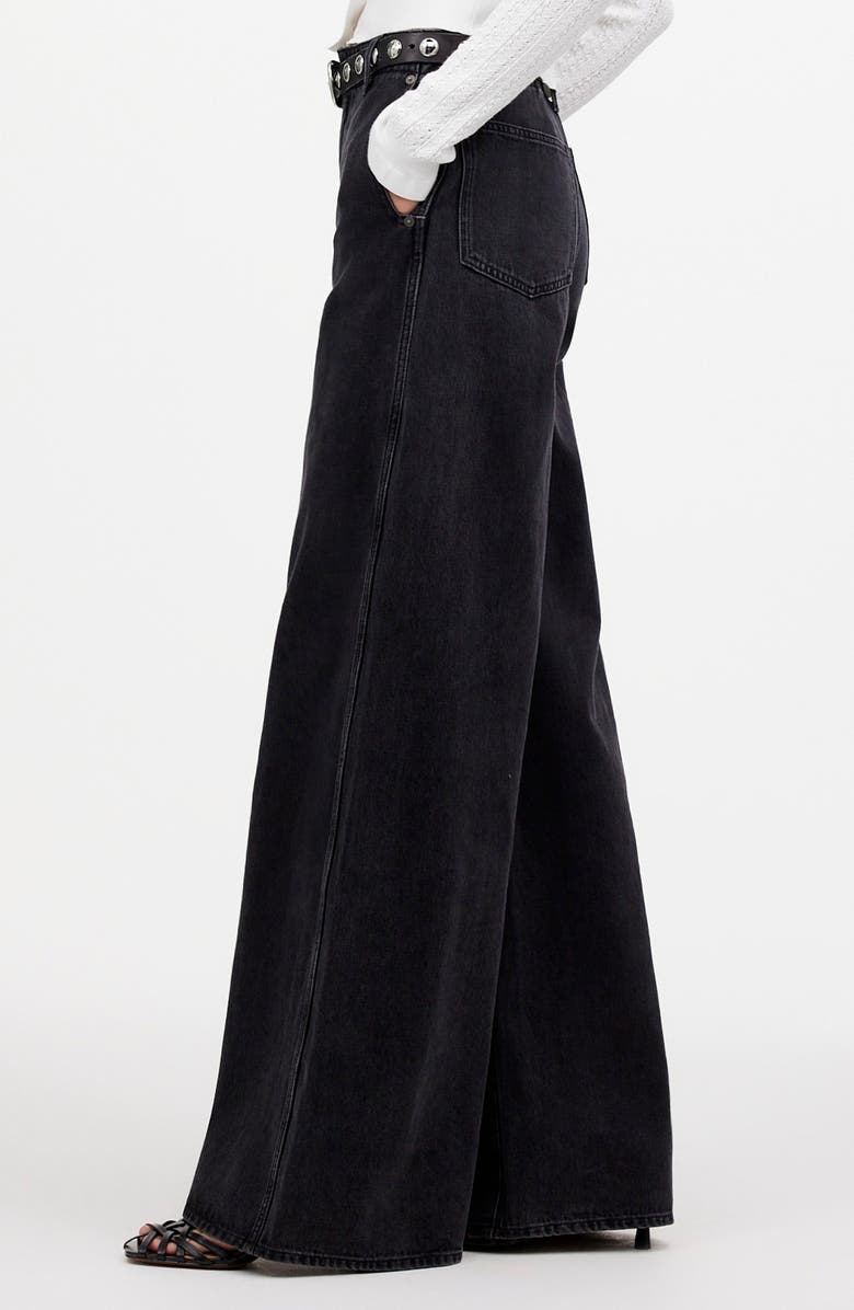 Madewell Wide Sweep Denim Jeans, Alternate, color, Bartholomew Wash