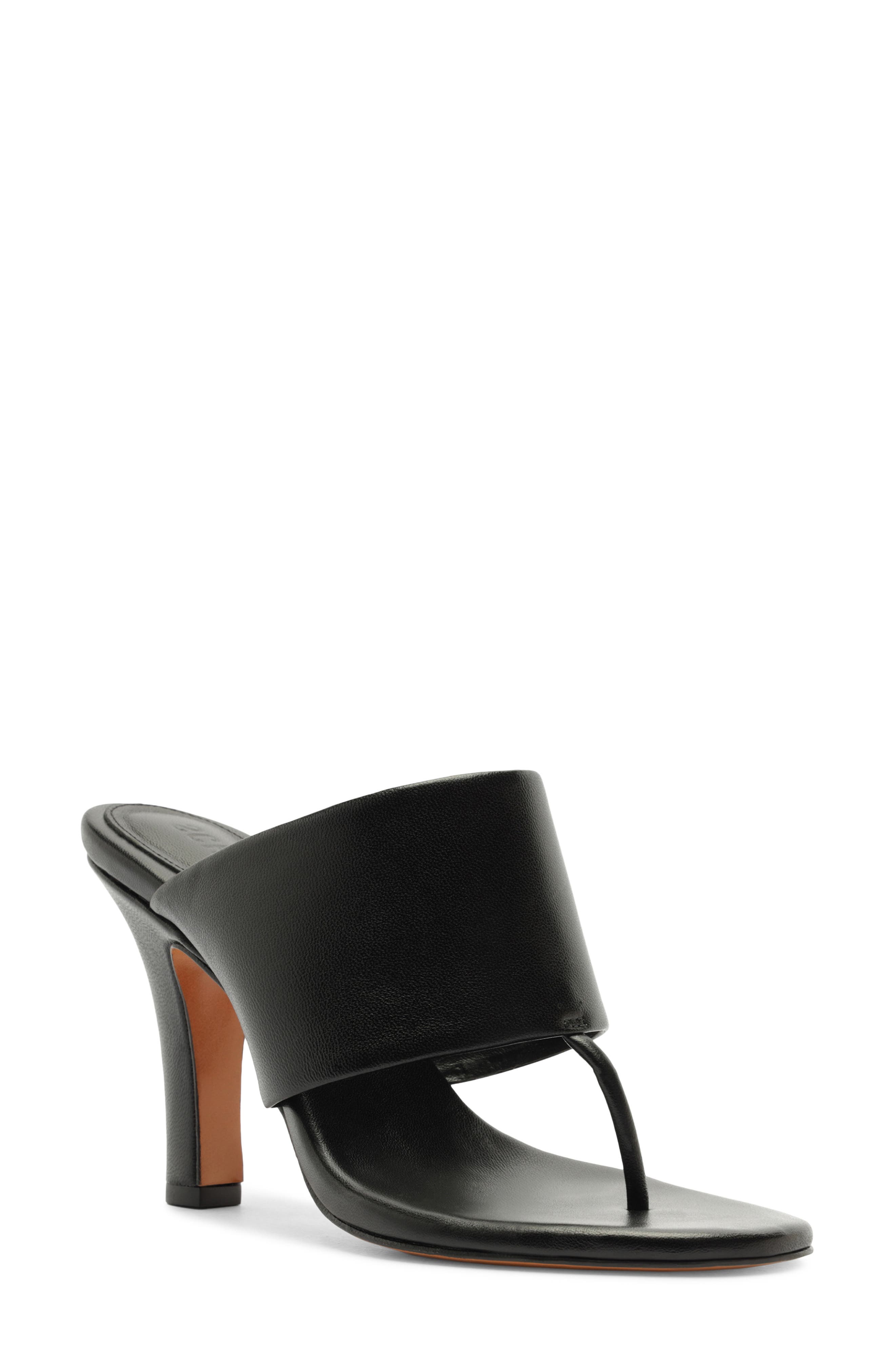 Schutz Martha Thong Sandal, Main, color, Black