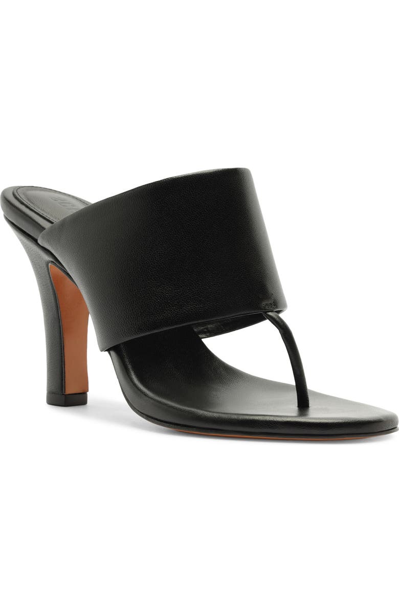 Schutz Martha Thong Sandal, Main, color, Black