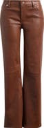 FRAME The Leather Rodeo Bootcut Pants