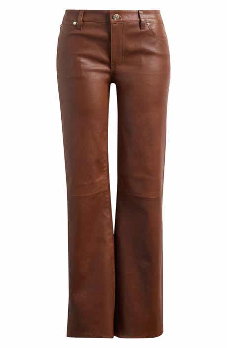 The Leather Rodeo Bootcut Pants