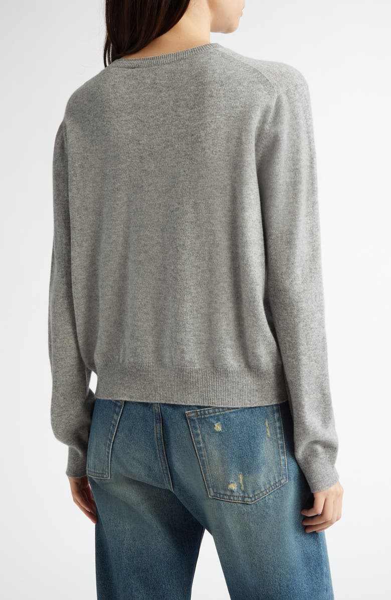 Johnstons of Elgin Classic Cashmere Crewneck Sweater, Alternate, color,