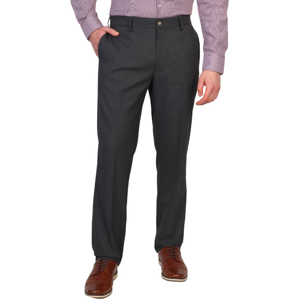 Tailorbyrd Tailored Performance Stretch Pants In Graphite