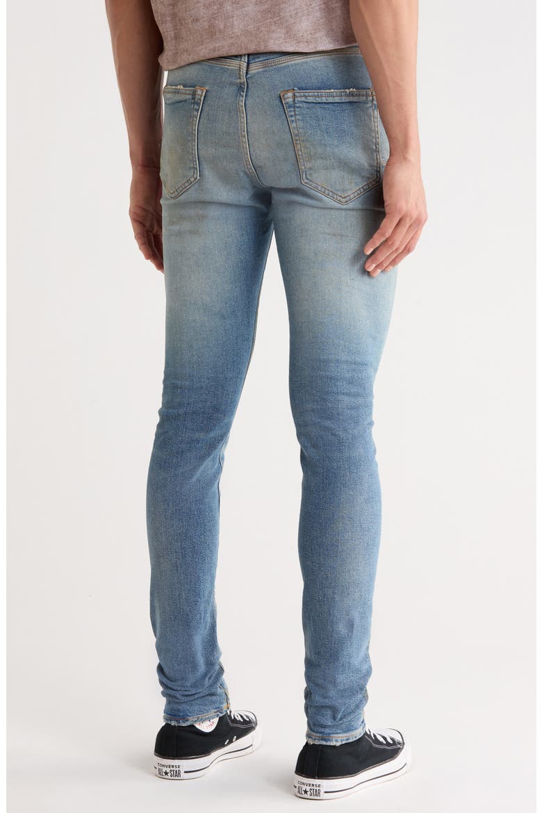 Painter Skinny Jeans, Alternate, color, FADED LIGHT INDIGO