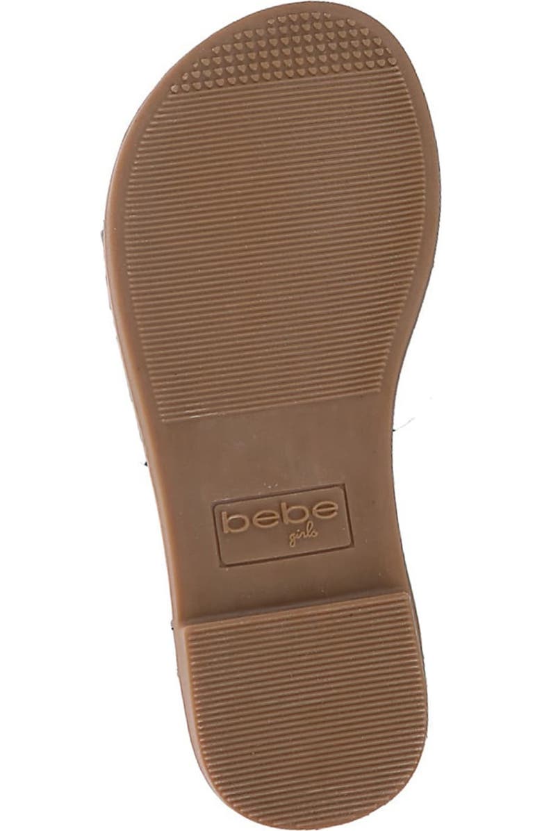 bebe Kids' Woven Sandal, Alternate, color,