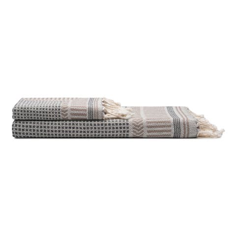 Kilim Turkish Cotton Bath and Hand Towel - Set