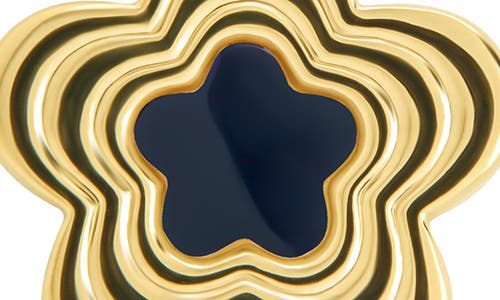 Sterling Forever Floral Pendant Necklace In Gold