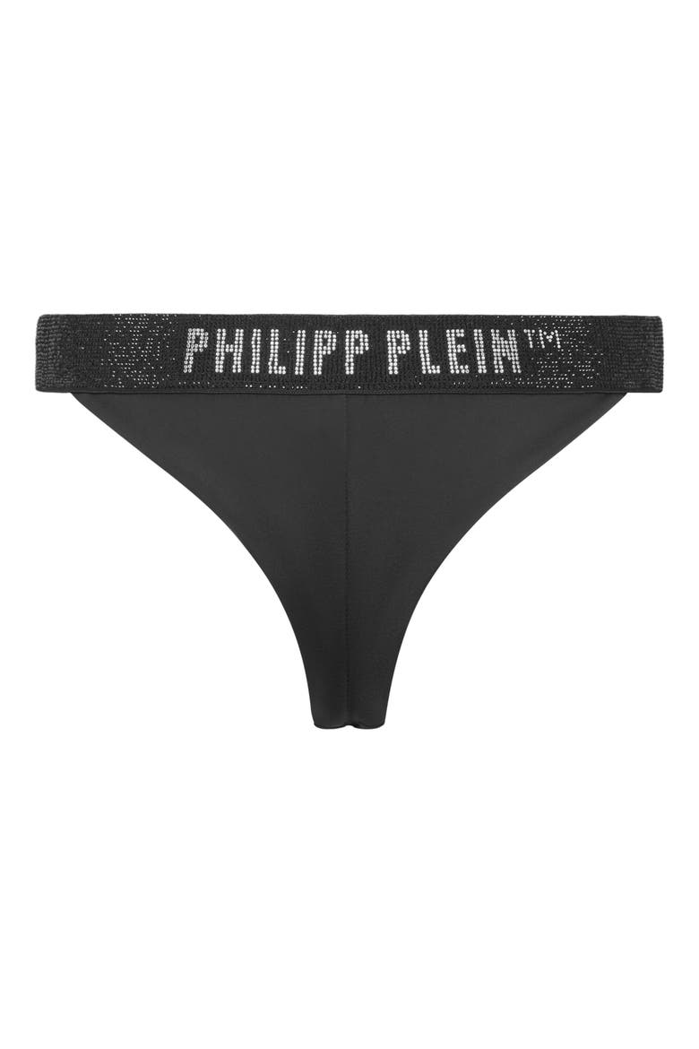 Swimwear Bottom Slip Elastic Women, Alternate, color, black
