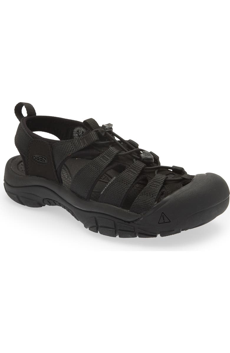 KEEN 'Newport H2' Sandal, Main, color, Triple Black