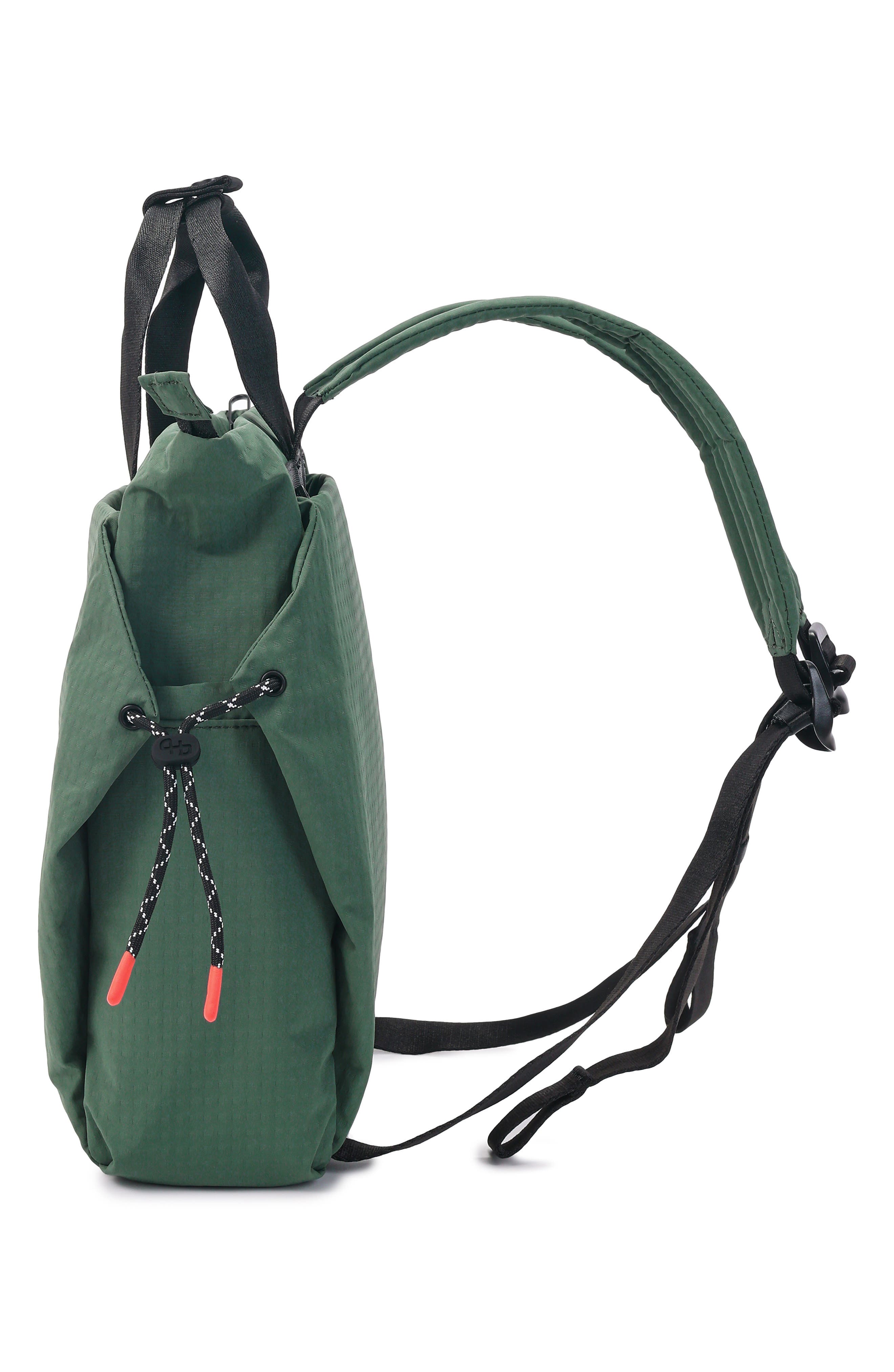 Norio Water Repellent Backpack, Alternate, color, DUCK GREEN