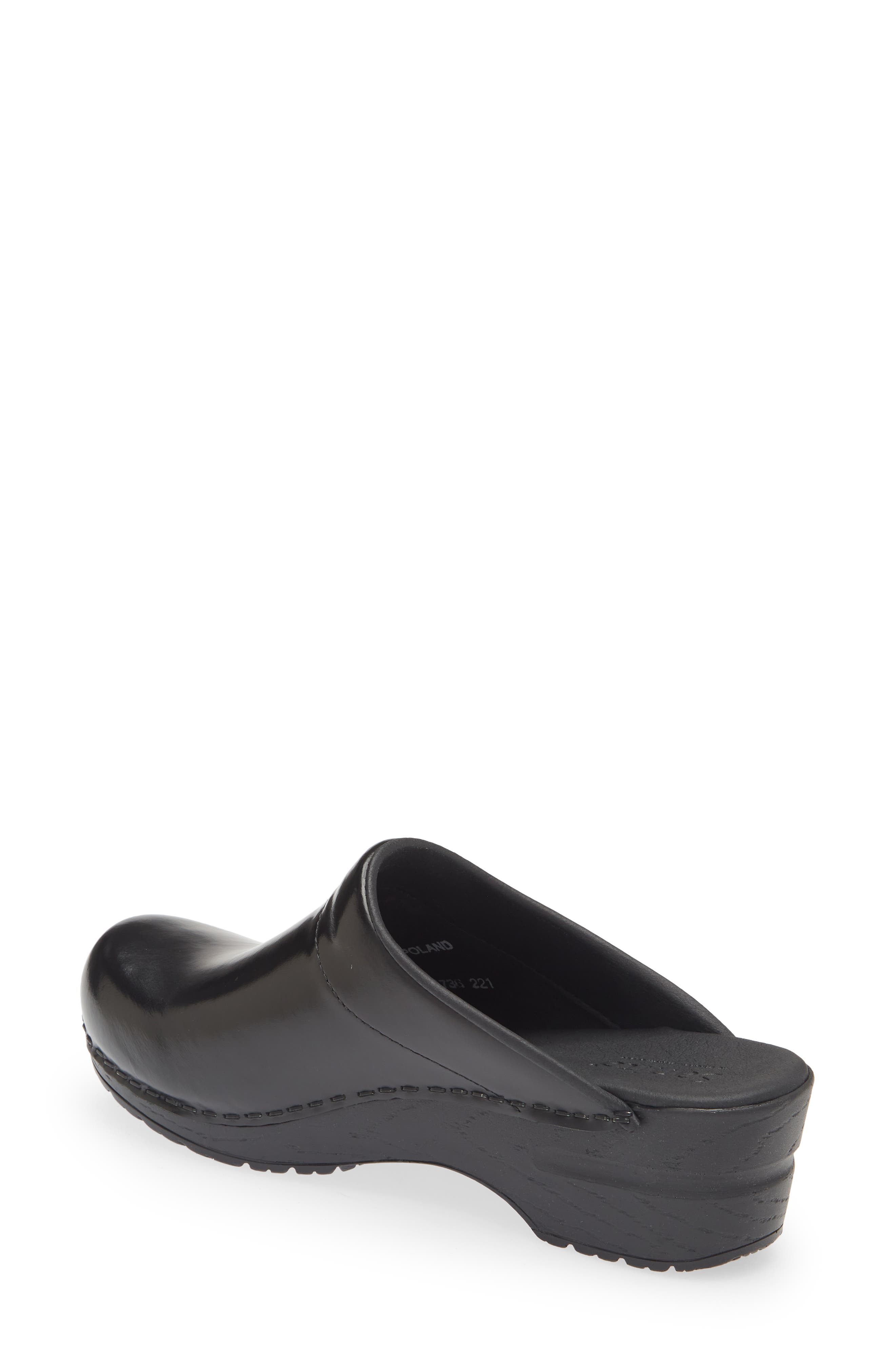 Sanita Sonja Cabrio Clog, Alternate, color, Black