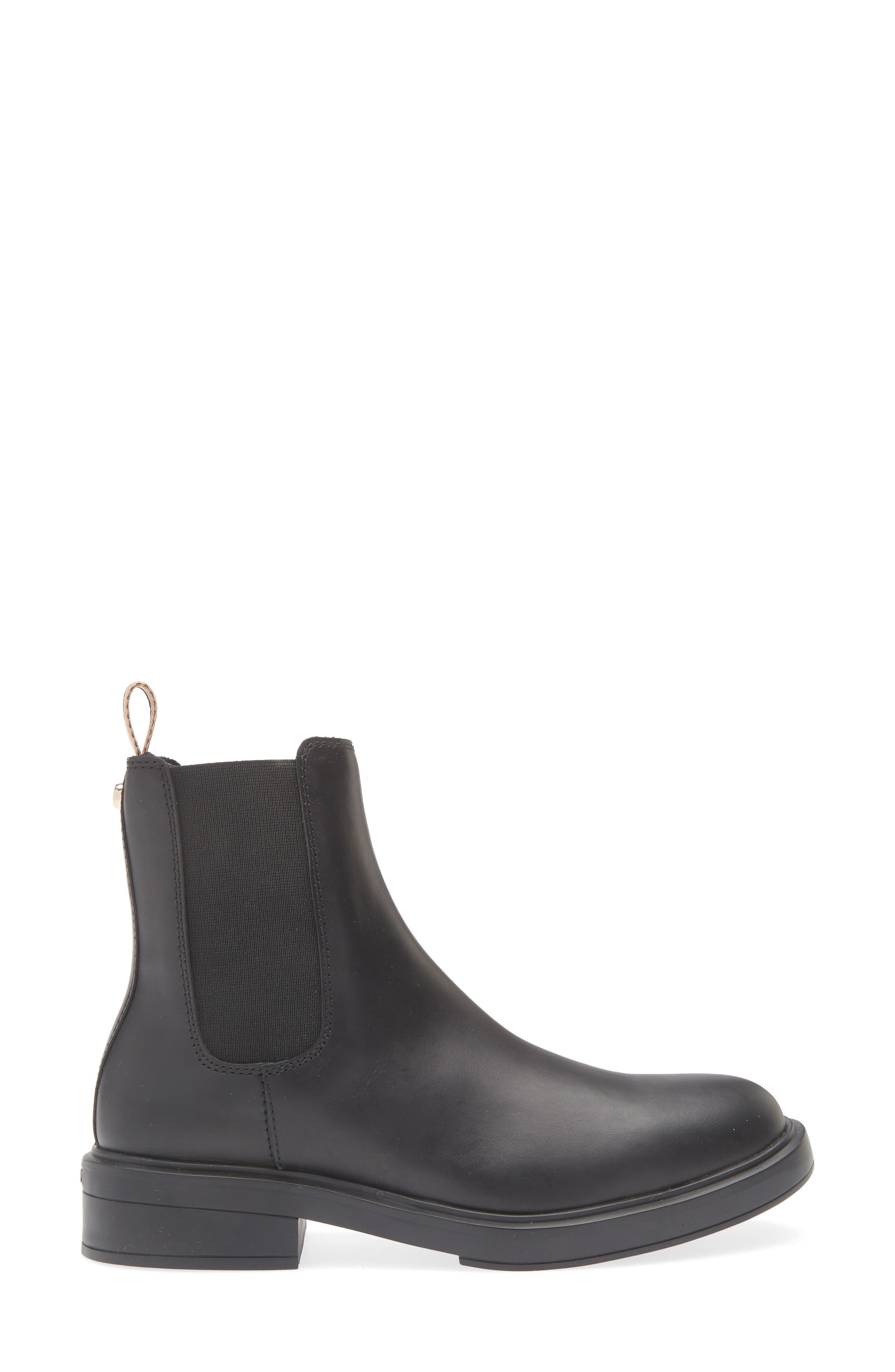 BOSS Vanity Chelsea Boot, Alternate, color, Black