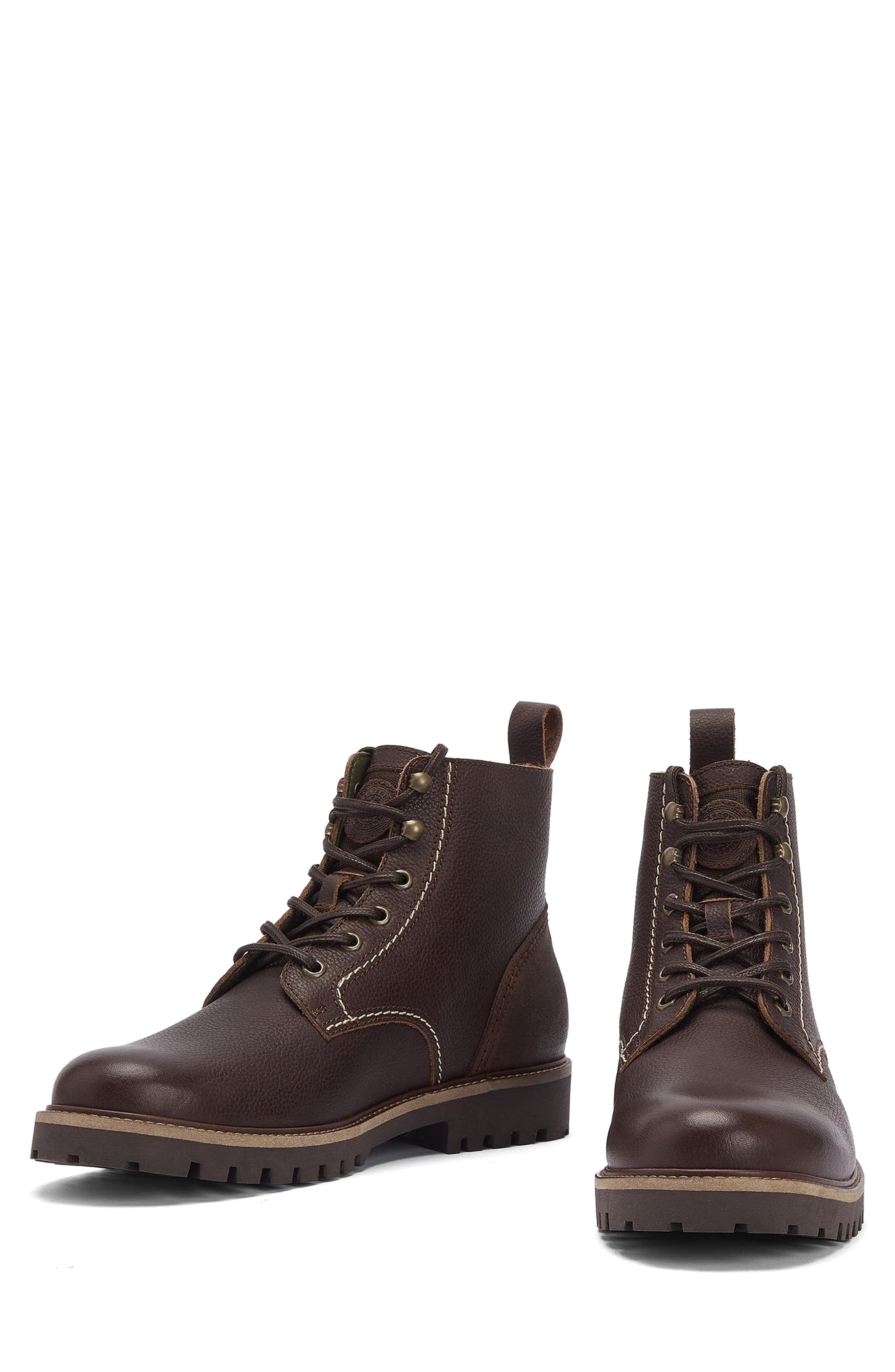 Barbour Foggy Boot, Alternate, color, Brown