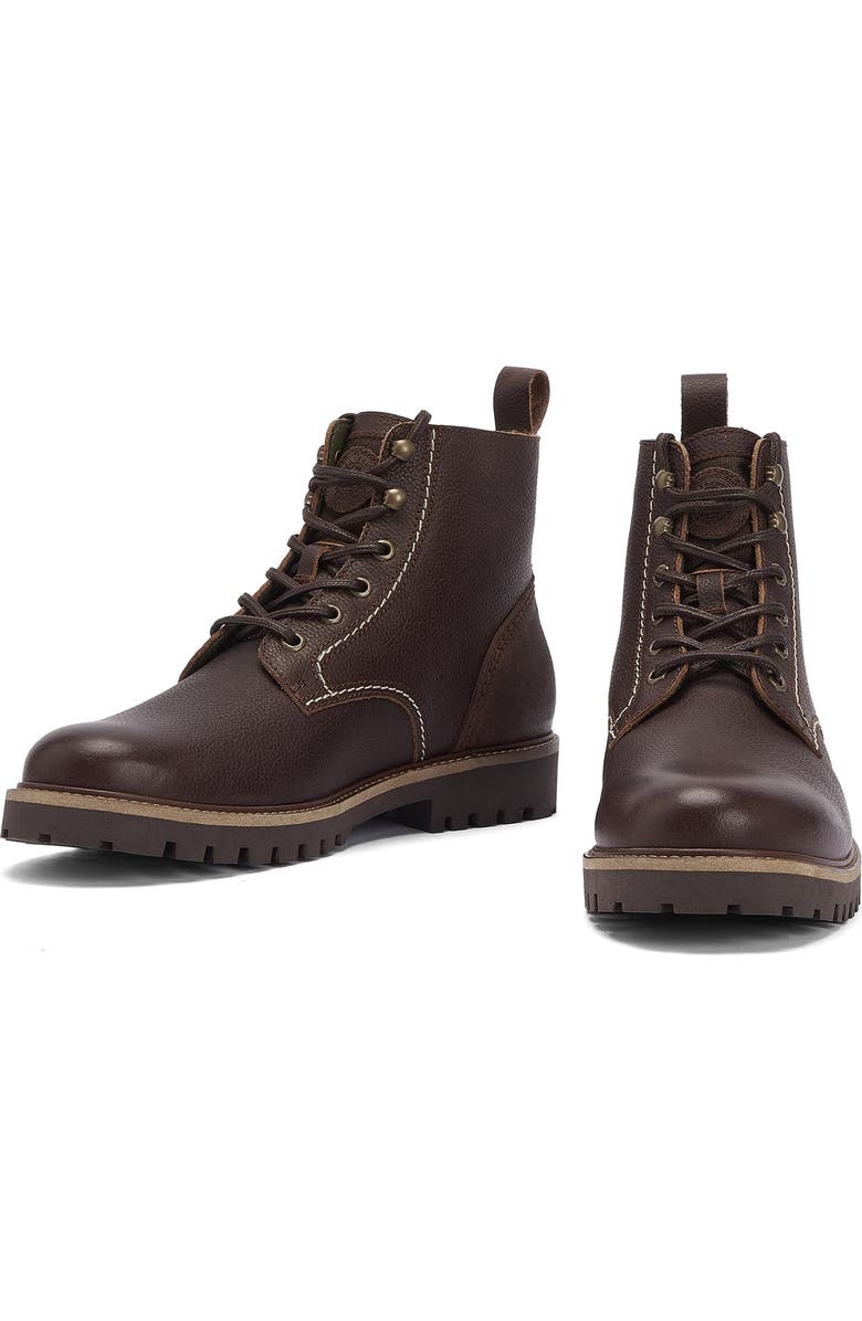 Barbour Foggy Boot, Alternate, color, Brown