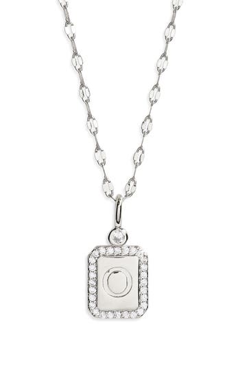 Leith Initial Pendant Necklace