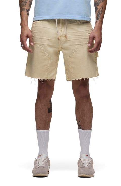 Cutoff Cotton Twill Carpenter Shorts