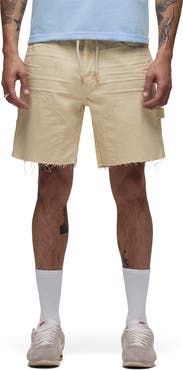 Hudson Jeans Cutoff Cotton Twill Carpenter Shorts