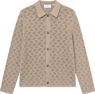 Les Deux Eloi Open Stitch Cardigan