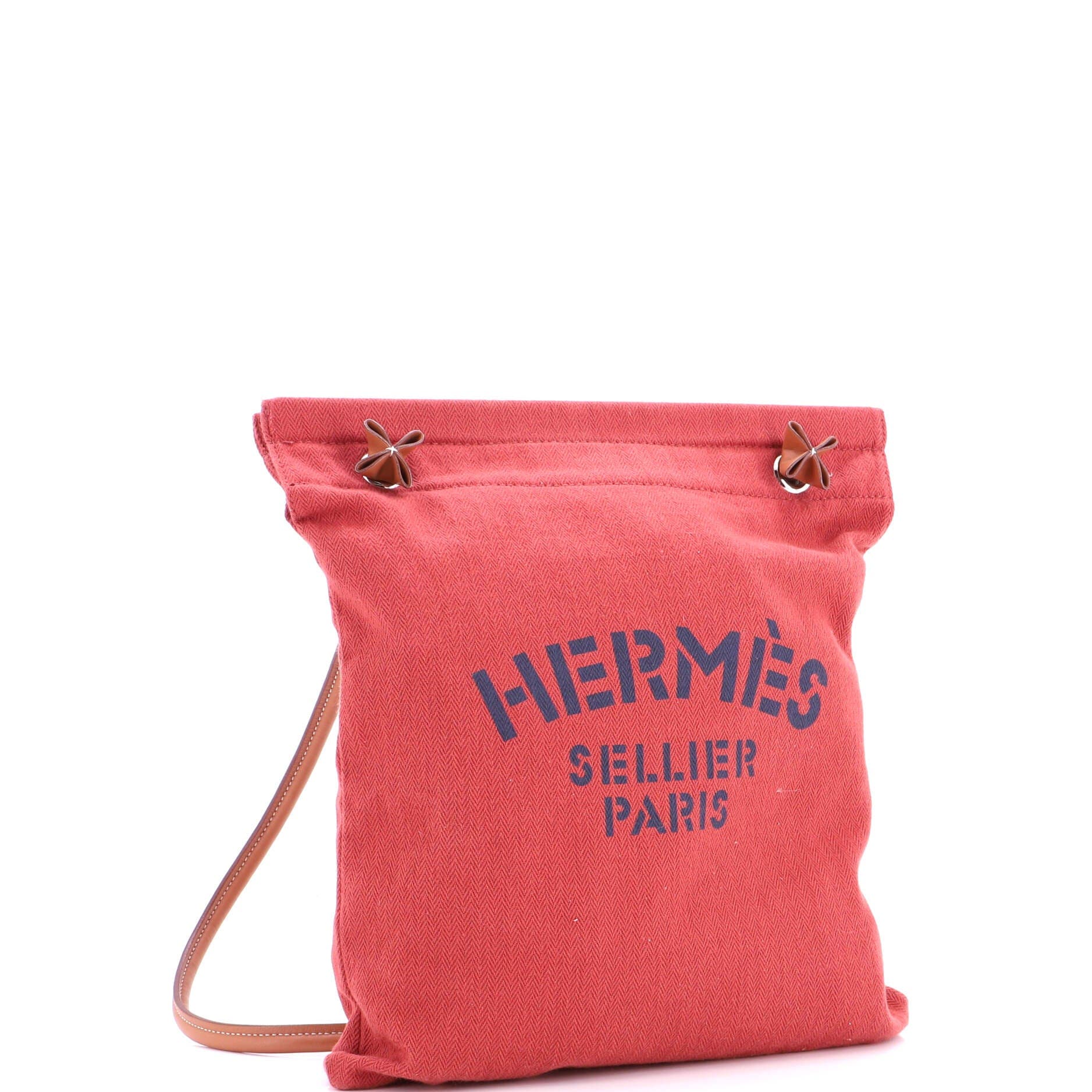 Pre-Owned Hermes Aline Bag Toile MM, Alternate, color, 