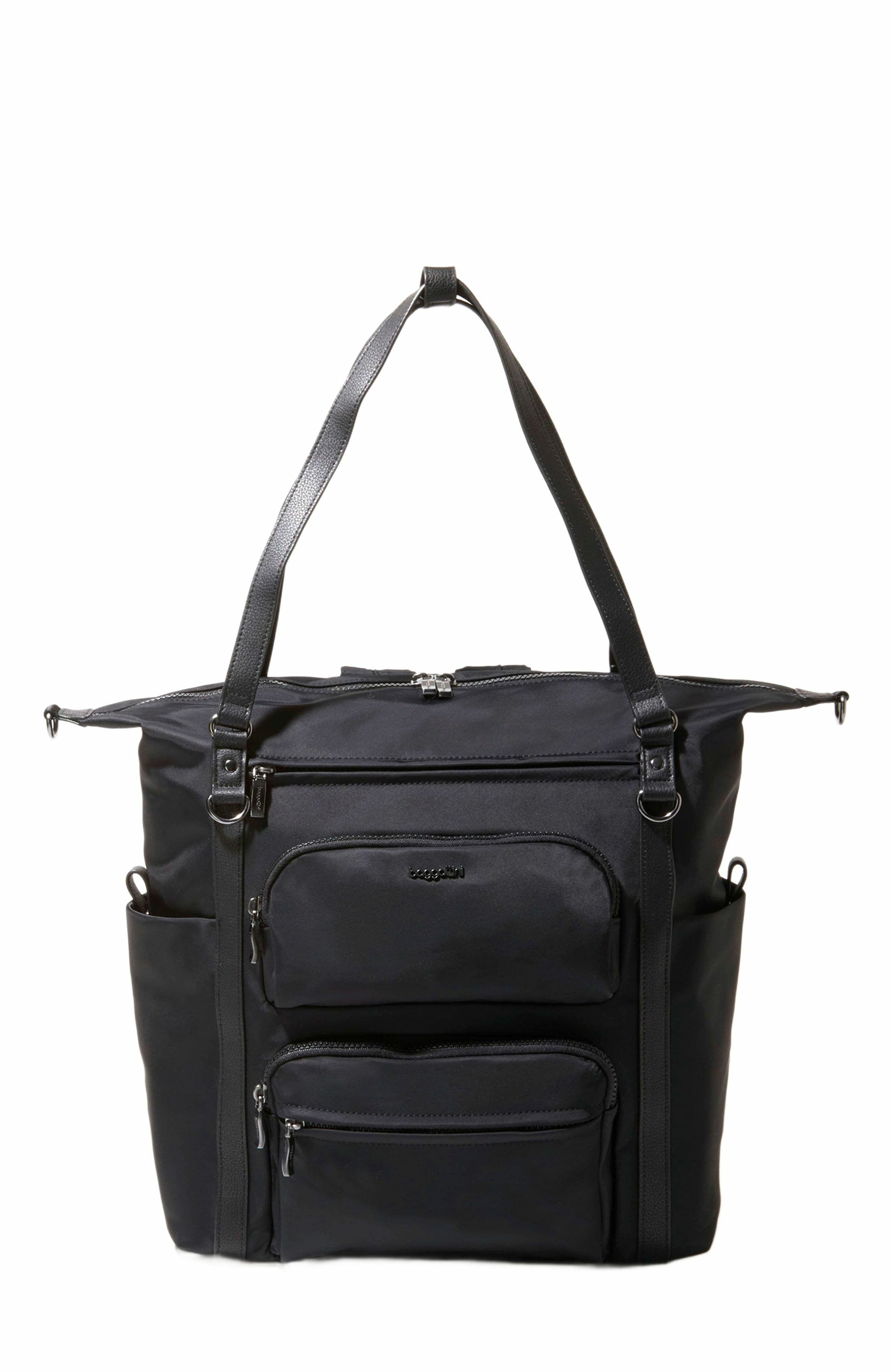 BAGGALLINI Nolita Convertible Backpack, Alternate, color, Black