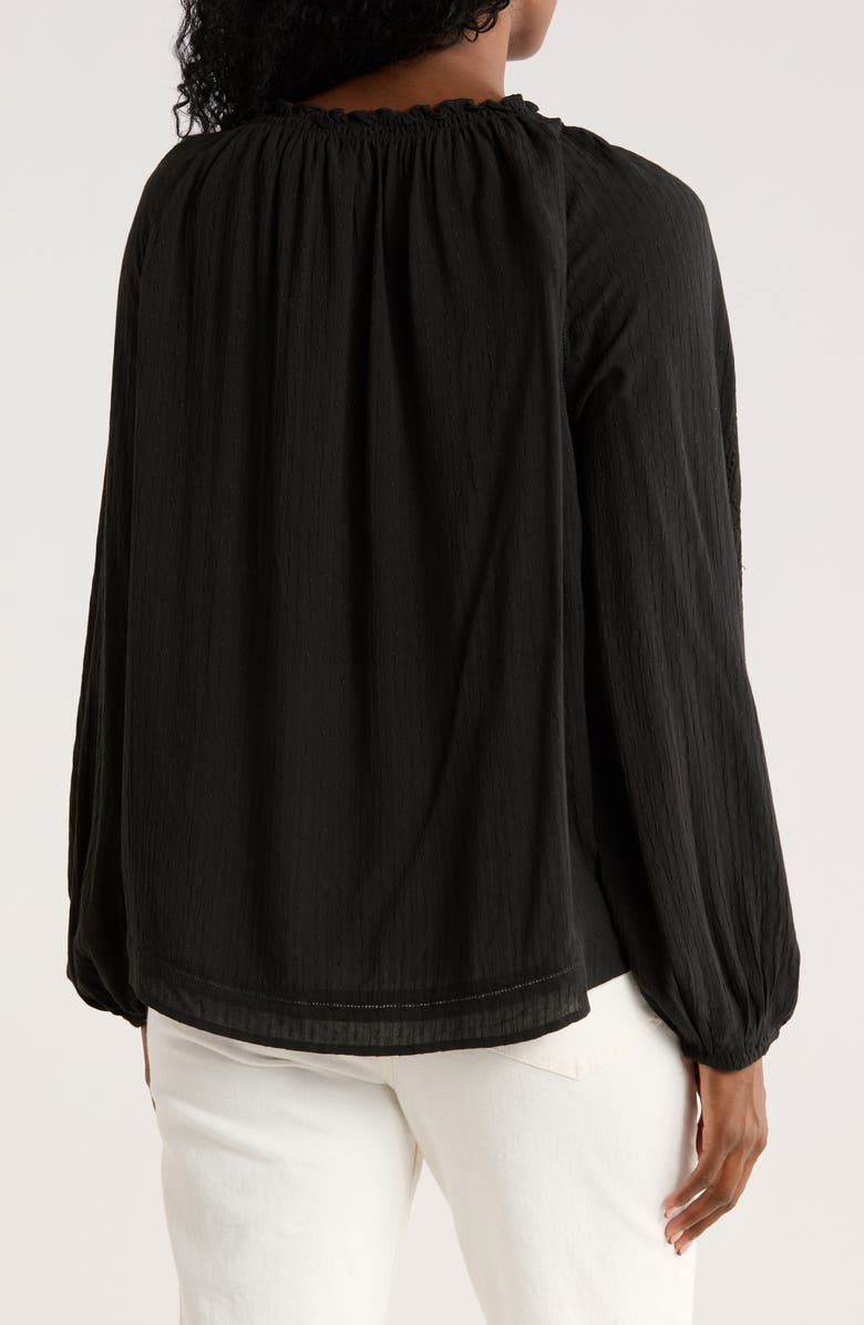 Amuse Society Too Good Long Sleeve Woven Button-Up Shirt, Alternate, color, Black