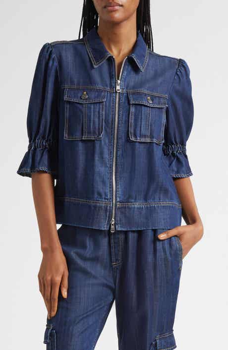 Holly Elbow Sleeve Denim Jacket