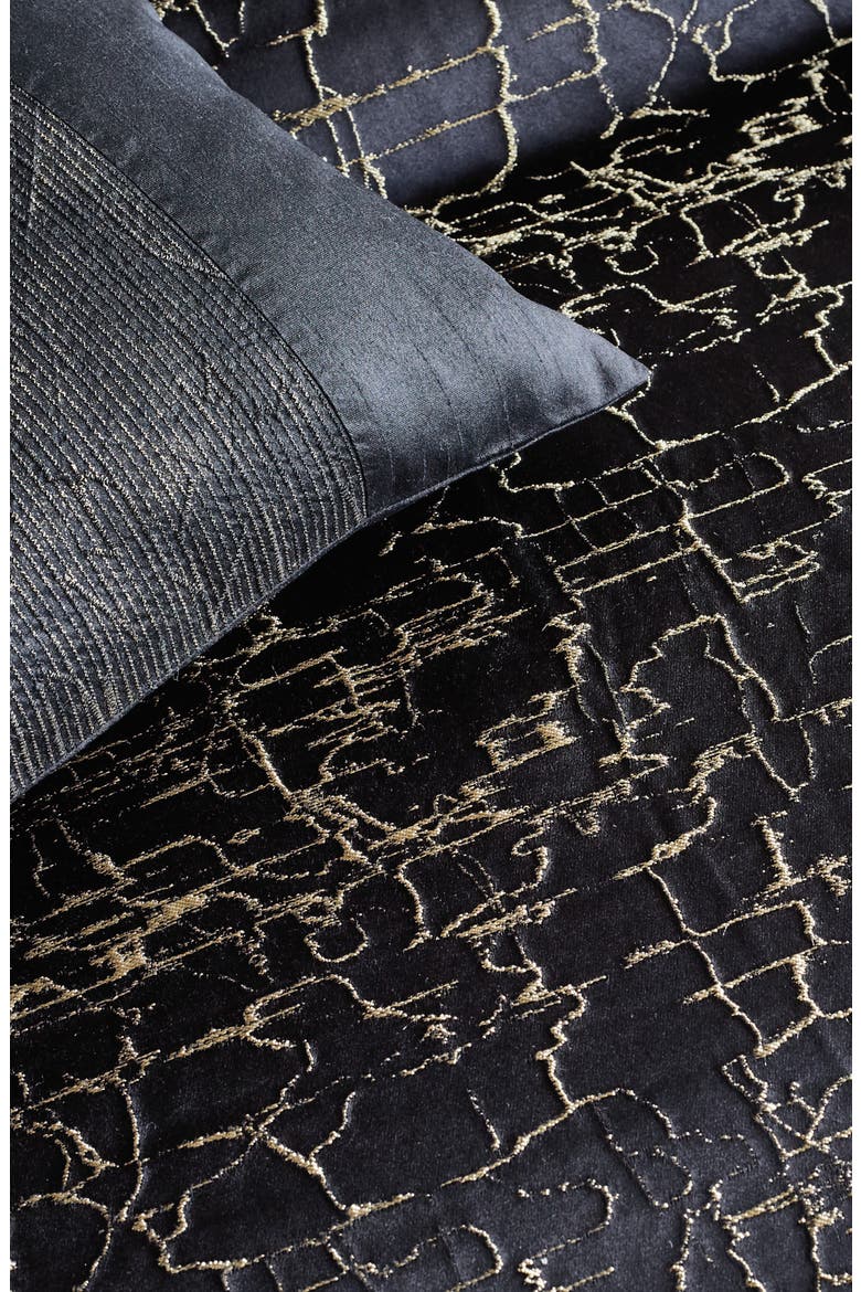 Onyx Duvet Cover, Alternate, color, ONYX