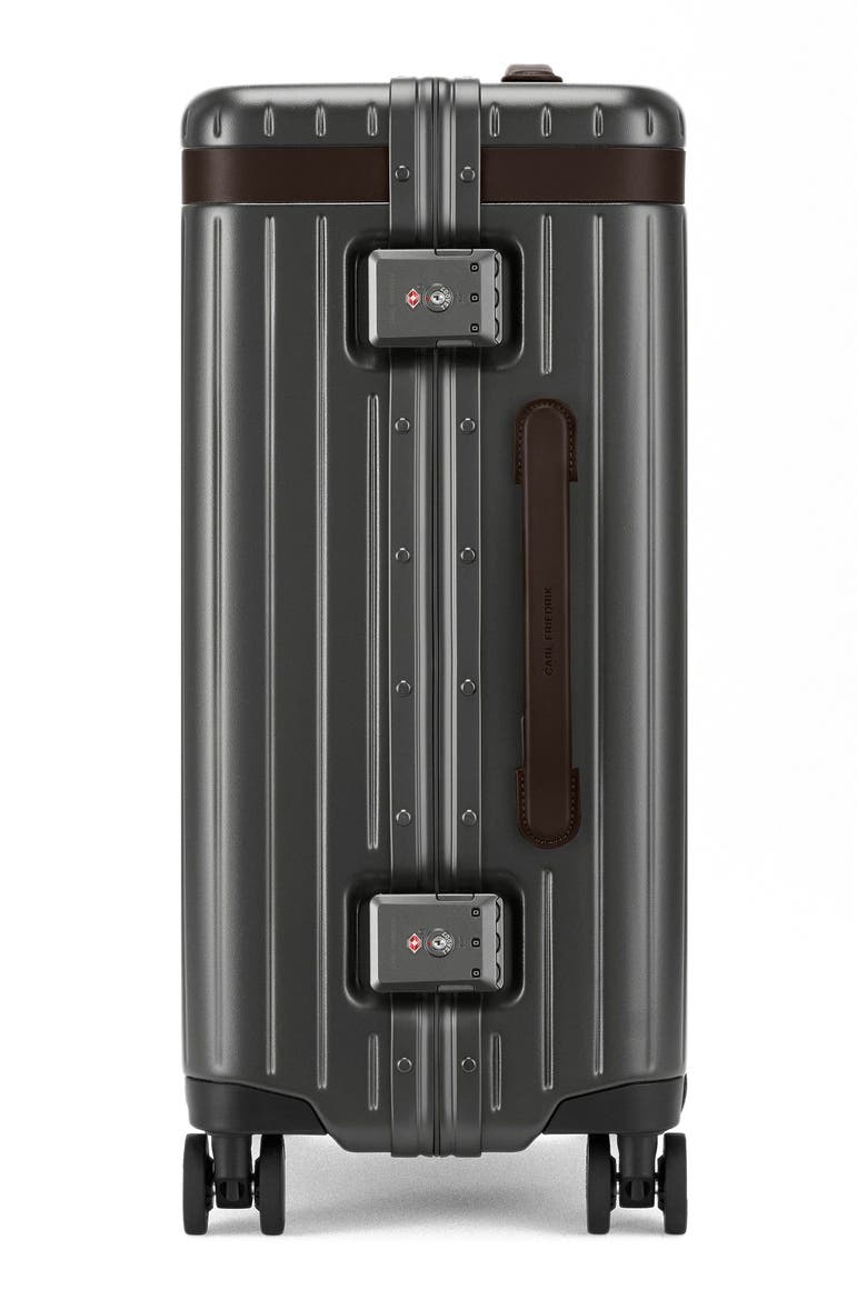 The Large Carry-on, Alternate, color, Grey / Chocolate