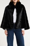BCBGeneration Faux Fur Cape