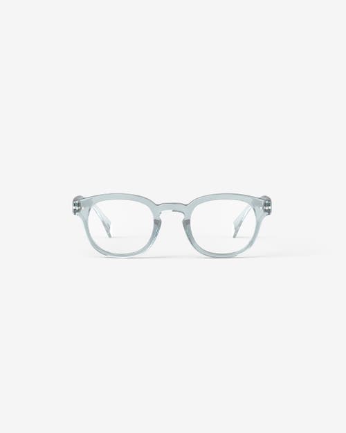 Izipizi #c 49mm Square Reading Glasses In Blue