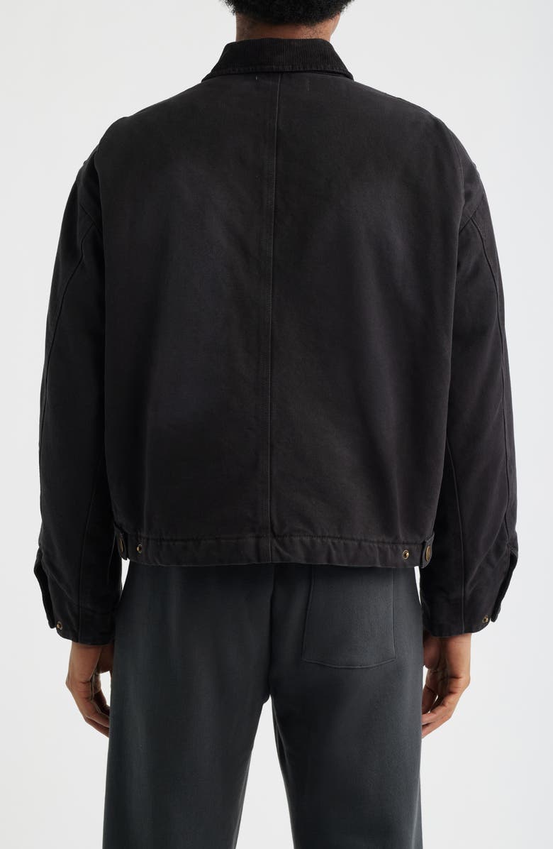 Museum of Peace & Quiet Cotton Canvas Utility Jacket, Alternate, color, Black