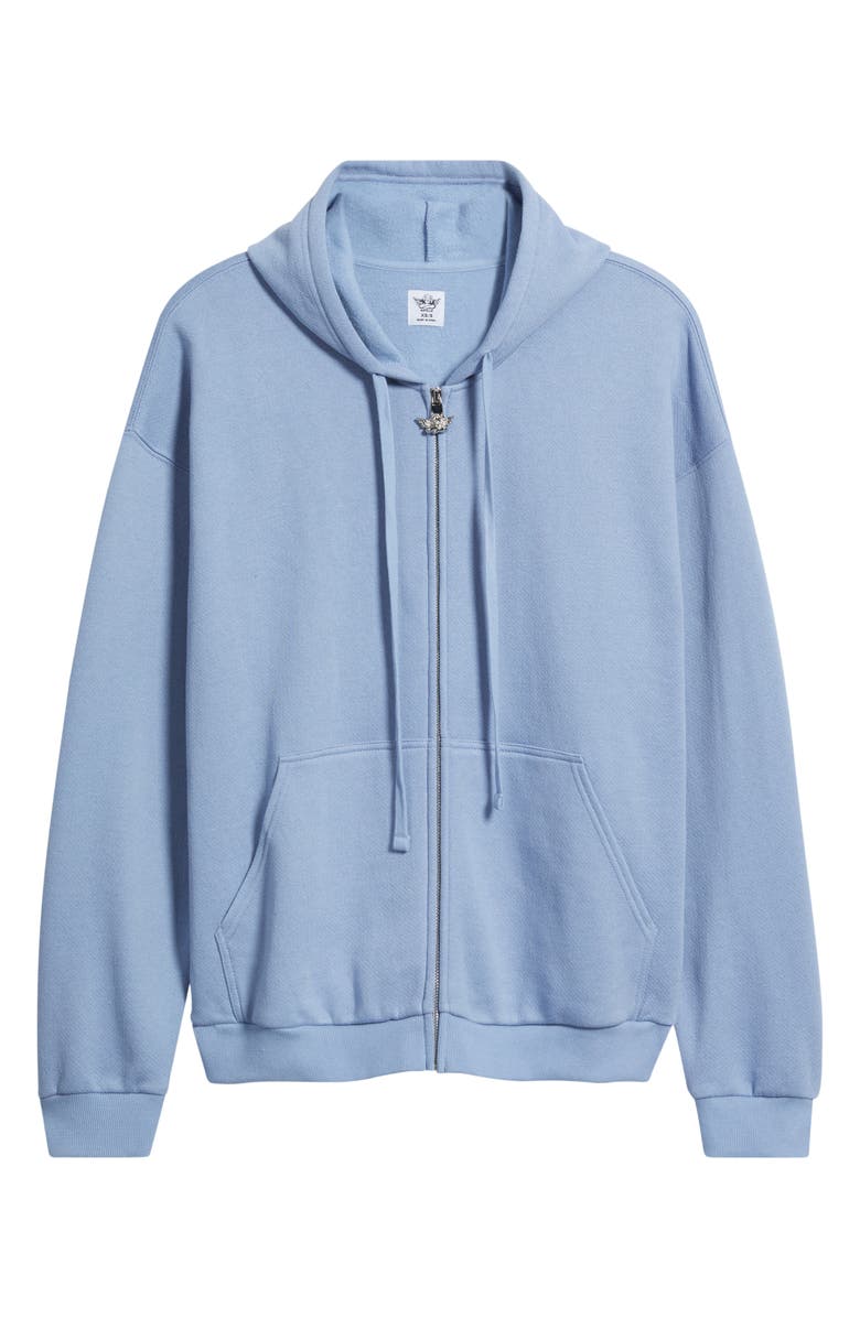 BOYS LIE Athletic Dept V3 Zip-Up Hoodie, Alternate, color, Blue