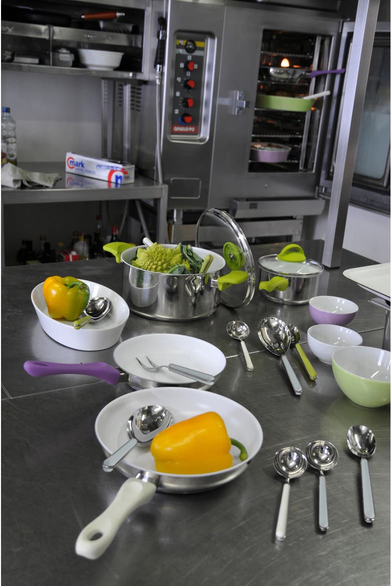 Fantasia Salad Serving Set - 2 Pieces, Alternate, color, Light Blue