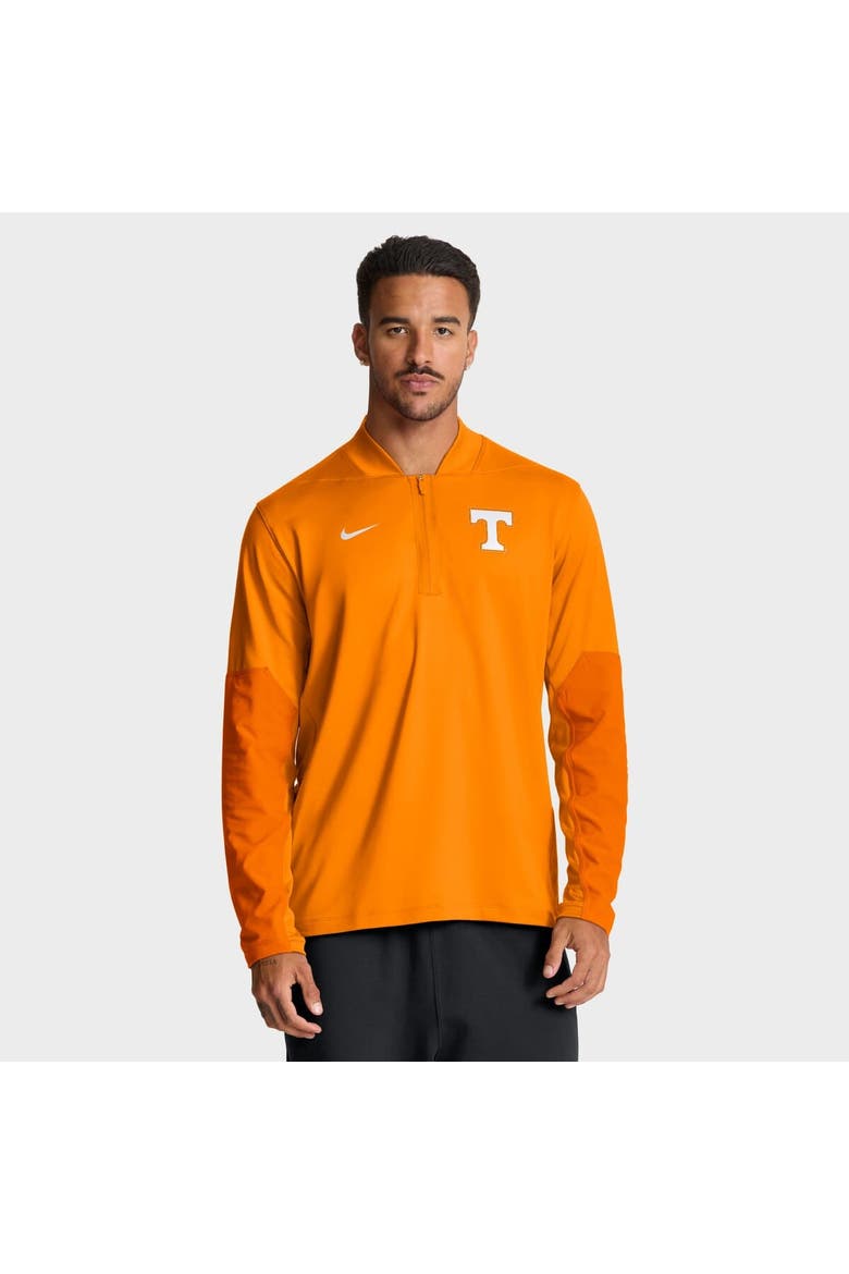 Men's Nike Tennessee Orange Tennessee Volunteers One Goal Performance Half-Zip Pullover, Main, color, Tennessee Orange