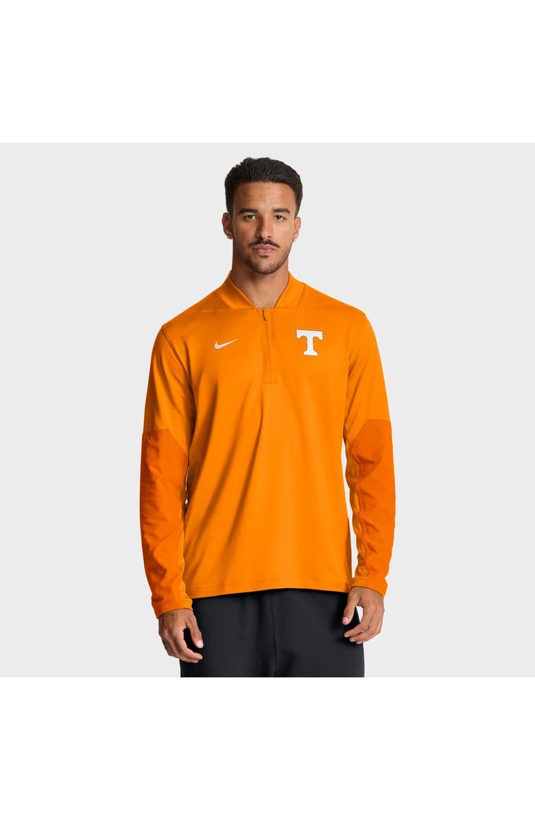 Nike Men's Nike Tennessee Orange Tennessee Volunteers One Goal Performance Half-Zip Pullover, Main, color, Tennessee Orange