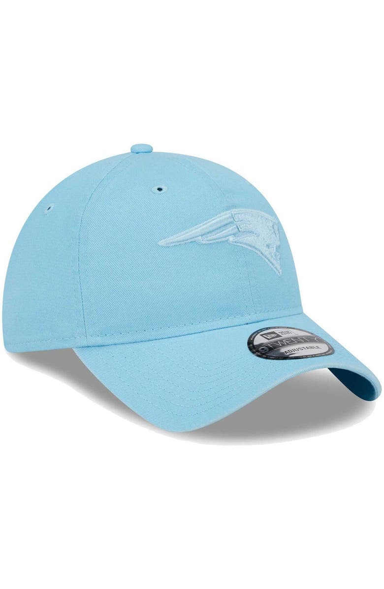 New Era Men's New Era Light Blue New England Patriots Core Classic 2.0 Brights 9TWENTY Adjustable Hat, Alternate, color, Light Blue
