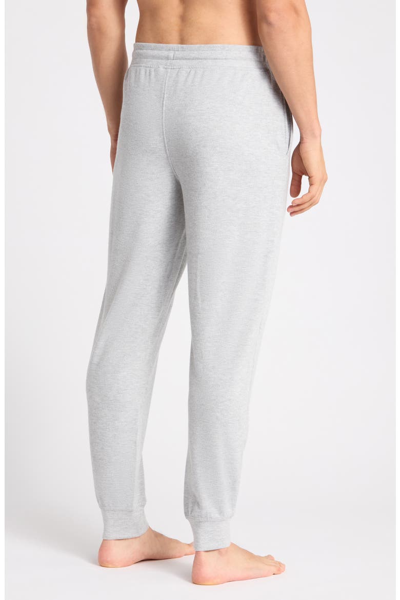 Brushed Fleece Lounge Joggers, Alternate, color, GRAY