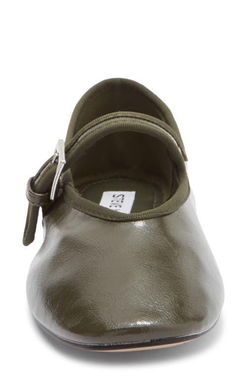 Steve Madden Judee Square Toe Mary Jane In Green